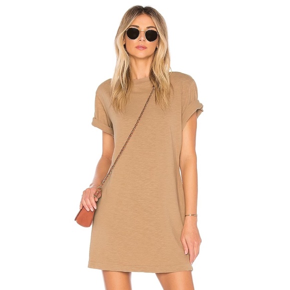 NWT Cotton Citizen Tokyo Short Sleeve Mini Dress Size M - Picture 1 of 3